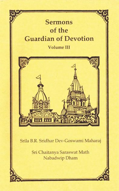 Sermons of the Guardian of Devotion - Volume 3 - 1999